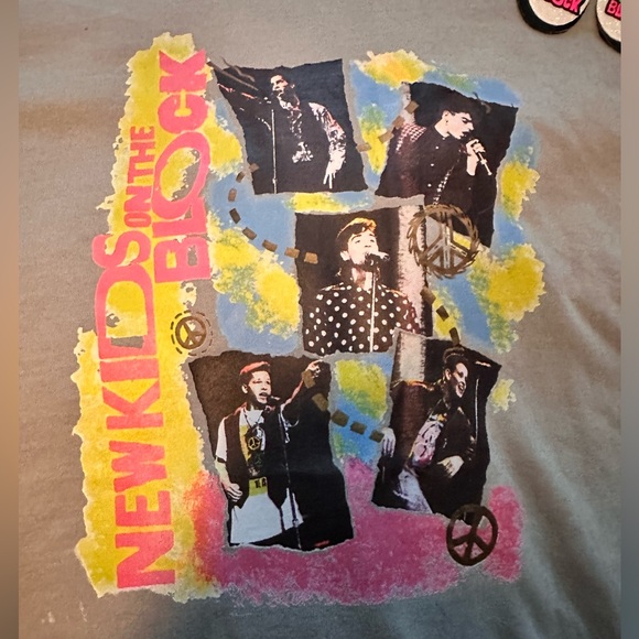 NKOTB Bundle! Shirt + Earrings - Picture 5 of 5